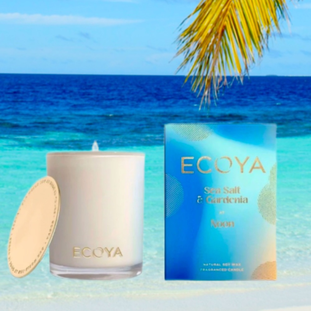 Limited Edition Sea Salt & Gardenia ECOYA Candle